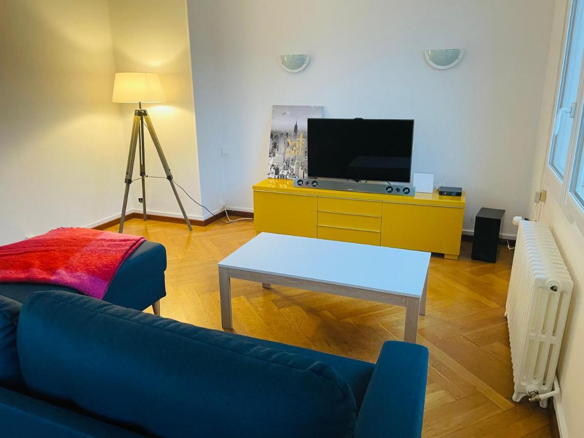 Charmant Appartement De Coeur De Ville - 2 Chambres Lits Queen Size - Netflix - Wifi Cherbourg-en-Cotentin Luaran gambar