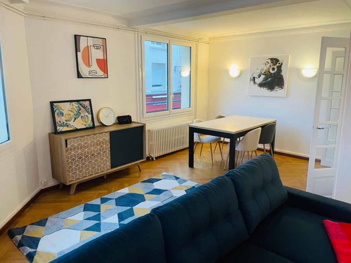 Charmant Appartement De Coeur De Ville - 2 Chambres Lits Queen Size - Netflix - Wifi Cherbourg-en-Cotentin Luaran gambar