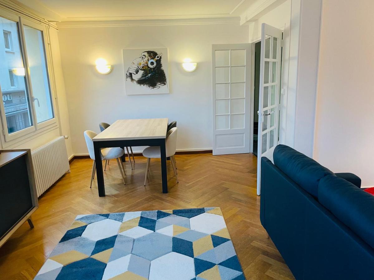 Charmant Appartement De Coeur De Ville - 2 Chambres Lits Queen Size - Netflix - Wifi Cherbourg-en-Cotentin Luaran gambar